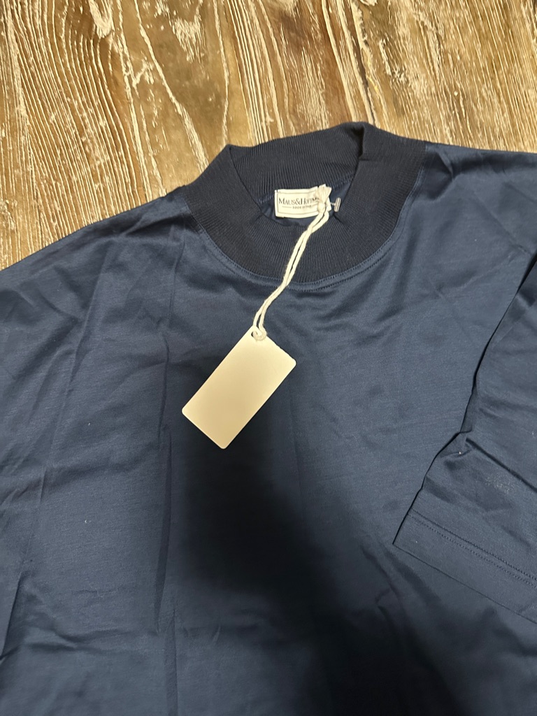 Maus Hoffman Navy Short-Sleeve Crewneck Tee